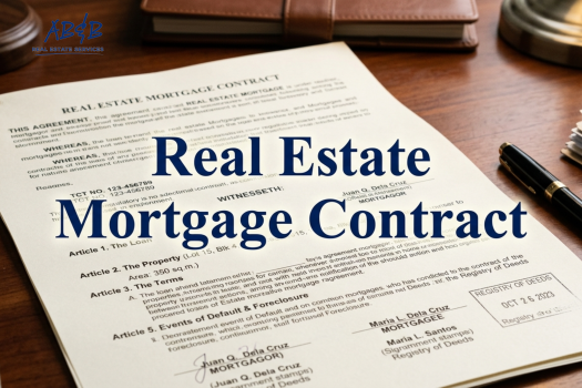real estate mortgage contract philippines